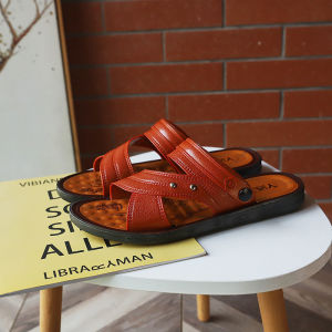 Free Shipping MenS Summer Sandals Versatile For Both Indoor And Outdoor Wear With A Non-Slip Sole Soft Insole And Beach-Friendly Design.Korean-Style Fashionable And Casual These Lightweight Sandals Are Easy To Match With Any Outfit