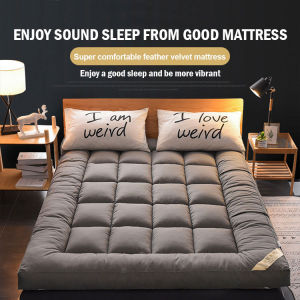 Thickened down mattress Cubic upholstered quilt Down floor mattress quilt