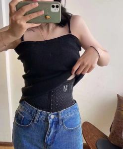 กระชับสัดส่วน รัดเอว รัดหน้าท้อง รัดพุง สายรัดเอว รัดสัดส่วน สาวอวบ หลังคลอด  มีโครงเหล็กกันม้วน A-232