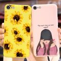 For iPhone 6 / iPhone 6S / iPhone 6 Plus / iPhone 6S Plus Case Cute Sunflower Soft Silicone Case For Apple iPhone 6 6S 6 Plus Casing. 