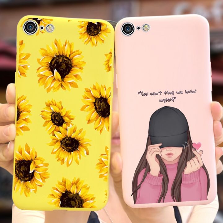 For iPhone 6 / iPhone 6S / iPhone 6 Plus / iPhone 6S Plus Case Cute Sunflower Soft Silicone Case For Apple iPhone 6 6S 6 Plus Casing