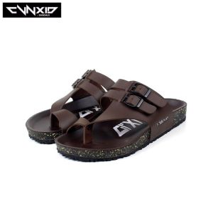 CVNXID - Sendal casual pria sandals slide - Glory brown 2.0