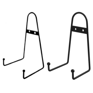 5pcs Decorative Rack for Tabletop Or Wall Art Display Metal Vertical Plate Stand for Home or Gallery Use Artwork Holder