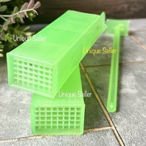 Cetakan Jelly Mie Puding Agar Dorong / Cetakan Mie Jelly Puding Dorong / Cetakan Jelly Jelli Jely Jeli Agar Ager Agar2 Ager2 Mie Dorong / Cetakan Jelly Mie Noodle / Cetakan Pembuat Jelly Mie Agar Bentuk Mie Tokoroten / Alat Pemotong Puding Mie Jelly