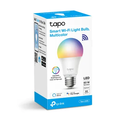TP-Link Tapo L530E / L510E / L520E E27 WiFi Smart LED Light Bulb [Remote Control Onn/Off Dimmable Schedule Brightness Adjustable]