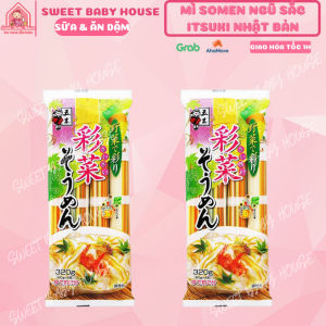 Mì somen rau củ tách muối Itsuki Kitty Nhật Bản 320g cho bé ăn dặm. Date 7/2025 - Sweet Baby House