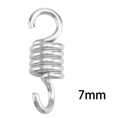 1100lbs Heavy Duty Spring Hammock Chair Spring Hook Porch Swing Extension Spring For Hammock Chair Boxing Bag Hanging