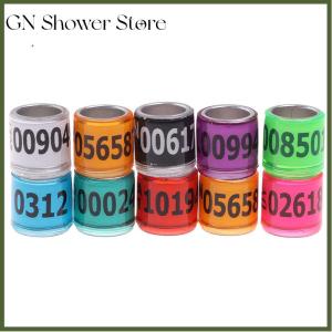 [GN Store] 20 pcs Pigeon Foot Ring With Word Earrings 2024 Multicolor Bird Tools