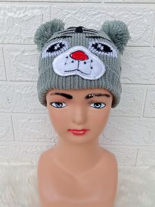 KUPLUK BAYI POMPOM / KUPLUK KARAKTER HARIMAU 0-2 TAHUN / TOPI MOTIF HARIMAU LAKI LAKI