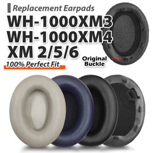 Replacement Earpads for WH-1000XM3/XM4/XM5/XM6 XM2 Headphone Ear Pads Cushion Earmuffs Headband