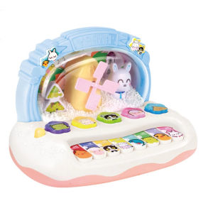 Baby Electric Musical Piano with Music Sound Early Educational Toys Mainan Budak Bayi 音乐琴