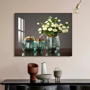 Modern minimalist fresh-style wall art for the dining room  with a chic Nordic vibe  perfect for the kitchen  study or bedroom