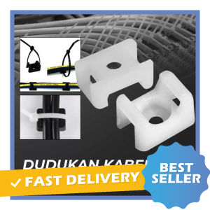 Perekat Pemegang Organizer Dudukan Pengikat Kabel Ties Tie Mount Cord Organizer 100PCS YUEQING HC-2S - 7RUA4WWH