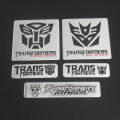 Car free sticker metal emblem for Transformers Decent villain logo Autobot Decepticon badge Rear trunk side sign Scratch cover. 