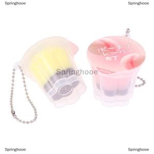 [COD] Springhooe Novelty Pudding Pendant Food Play Reduce Pressure Keychain Fragrance Antistress Fidget Stress Relieving Backpack Decor Kids Toys