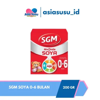 SGM Ananda Soya Susu Formula Bayi 6-12 Bulan 400gr / 0-6 Bulan 200gr