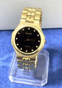 Đồng hồ nam hiệu Nivada Gold Plate Thụy Sĩ 6 Jewels size 33