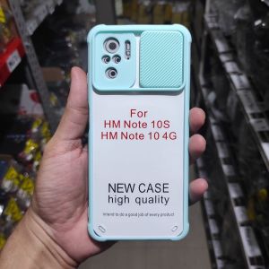 FOX Case Xiaomi Redmi 10 Note 10 Note 10s Note 10 5G Poco M3 Pro Poco X3 Pro NFC Slide Case Clear Melindungi Kamera Privasi Penutup Belakang bamper Transparant