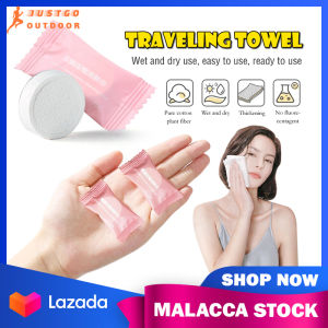2/10PCS Disposable Compressed Towel Outdoor Travel Portable Mini Non-Woven Fabric Face Towels Camping Mini Square Towel Facial Cleansing Towel