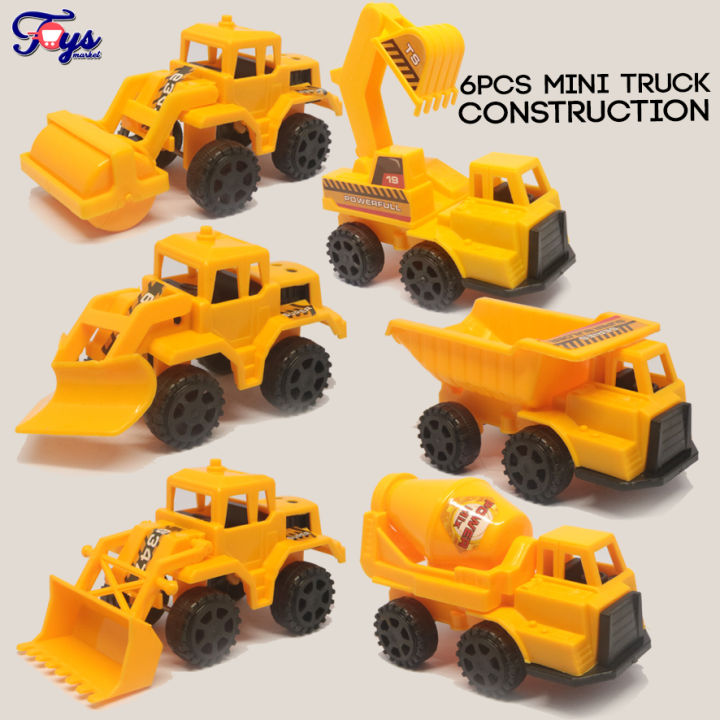TMARKET Dapat PCS Mini Construction Truck Set Mobil-Mobilan