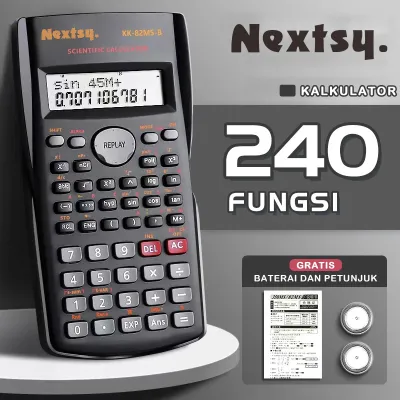 Kalkulator Scientific Ilmiah 240 5 Warna Calculator Ujian Sin Cos Tan Function 240 - Qiqi Treasure
