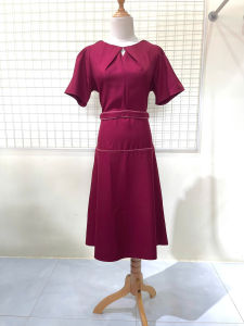 Đầm Trung Niên Trẻ Trung Thiết Kế Trang Nhã Thanh Lịch Bigsize Đi Làm Đi Tiệc Cho Bà Cho Mẹ U50 U60 LT386