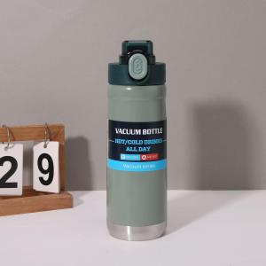 Tumbler Botol Minum Kopi Sport 550ML STAINLESS STEEL SUS 316 Termos TAHAN PANAS DINGIN Vacuum Bottle Hot Cold All Day