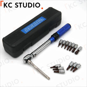 Quick-release High Precise Preset Wrenches 2-24N.m Torque Adjustable 1/4inch Ratchet Repairing Tool