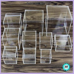 【Coral】💖【HOT SALE】🎈🎈 กล่องพลาสติกใสสูงสี่เหลี่ยมกล่องเพาะพันธุ์ปลากัดกล่องบรรจุโคลนคริสตัลลูกกวาดขนาดเล็ก