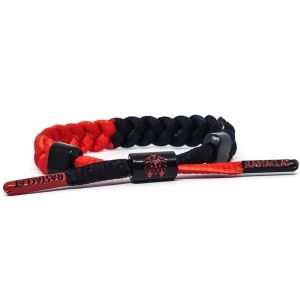 COD RASTACLAT GELANG BRACELET PRIA - GELANG SPORT HITAM MERAH