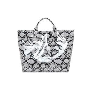 Stylish PVC Top Handle Bag with Animal Pattern Letter Print Spacious Interior Casual Handbag for Various Occasion