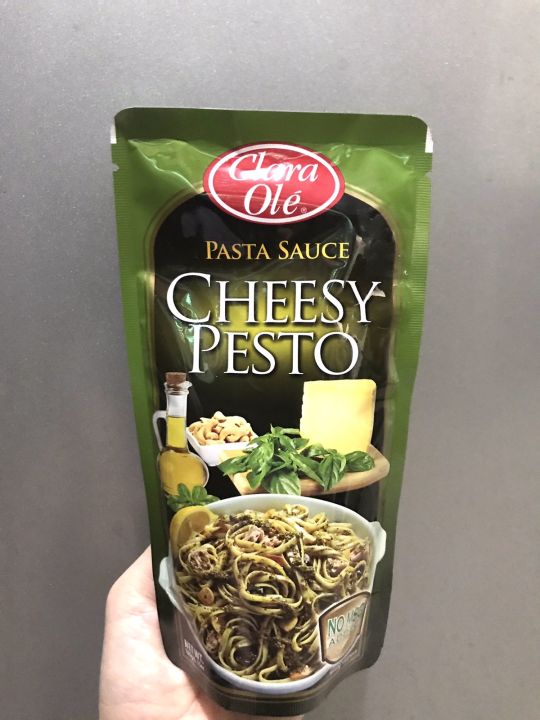Clara Olé Cheesy Pesto Pasta Sauce 180g Lazada PH