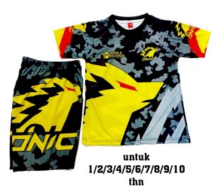 Setelan Baju Gaming Free fire Motif EVOS ROAR Anak Laki Laki Setelan Angel FF Anak Laki Laki KarakterAngel  FF Baju Gaming Free Fire Anak Laki Laki Umur Usia 1 2 3 4 5 6 7 8 9 0 Tahun-TUBSCLOTHING1441122123