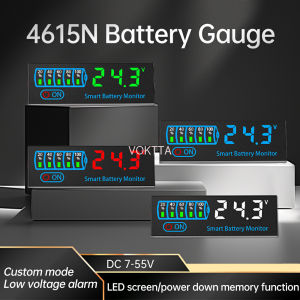 Điện áp đèn báo LED chỉ báo sạc axit/Lithium phổ chỉ báo sạc pin bảng chỉ báo sạc DC 7-55V