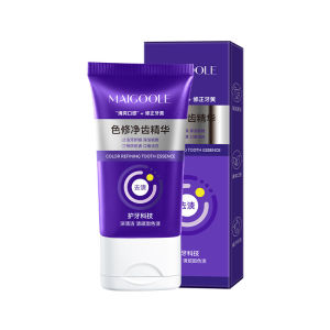 Antibacterial Peptide Whitening Toothpaste Fresh Breath Whitens Yellow Teeth Cleans Stains and Repairs Fluoride-Containing Genuine Adult Optical Color Repair Toothpaste