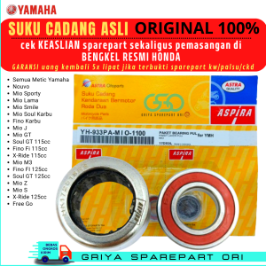 Bearing bambu Pulley yamaha Mio ori Laher bambu Pully Mio Sporty Smile Soul Fino Karbu Mio J GT Soul GT Fino Fi Mio M3 Mio Z S Xride Freego Original