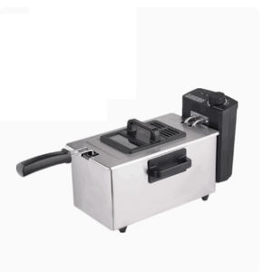 220V electric fryer 3L French fries oil hot pot fried chicken grill adjustable constant temperature oven