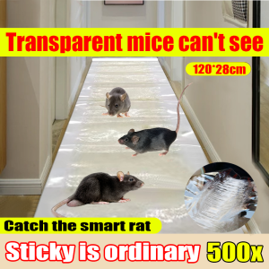 【mice cant see】sticky mouse trap for big rat 27*120cm Special odor seduce Catching smart mice 500% stickiness rat killer