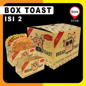 Kombo Toast Box Roti Bakar - HAPPY FAMILY ed - KCOKLAT - (2Tray+1Tway) (10 pcs)
