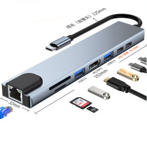 Hot Sale type-c Expansion dock rj45 Gigabit network is suitable for Notebook usb Docking station
