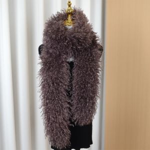 YESMILE Hai Khăn choàng lông giả Đã được làm dày Cashmere giả Khăn lông mềm Mềm mại Khăn quàng cổ Phụ nữ Cô gái