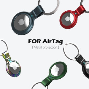 New Apple AirTag Alloy Metal Case Anti-lost Protective Cover Location Tracker Cover For airtags Tracker