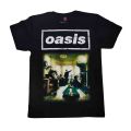 เสื้อยืดคอกลมเสื้อวง Oasis Rock T-shirt เสื้อวงร็อค Oasis เสื้อยืดวงร็อค S-5XL. 