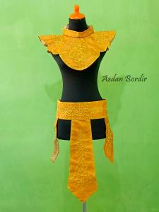 Renda Bordir Set Aksesoris Tari Motif Prabu