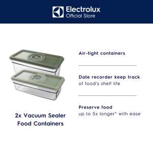 Electrolux EVFB1 Airtight Vacuum Food Containers (without Pump)