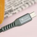 Cáp sạc nhanh  Micro USB 1m Xmobile LTM-02 Xanh rêu hàng  like new giá rẻ đẹp 98-99% chính hãng 100% bảo hành 12 tháng. 