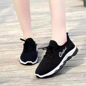 Free Shipping Canvas Flats For Women 2026 Spring New Collection Walking Shoes Casual Sneakers For Women Summer Styles For Market Stalls