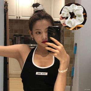 (MG)Ins Korean Girl Silky Satin Scrunchies Women Fashion Hair tie Accessories Elastic Getah Rambut Srunchies - Ready Stock in Malaysia, Fast Shipping