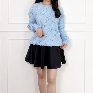 SV 6608 - Twistera Sweater | Silvervogue | Atasan Rajut Stretch Pakaian Wanita