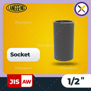 Langgeng Socket JIS-AW 1/2" - Fitting PVC